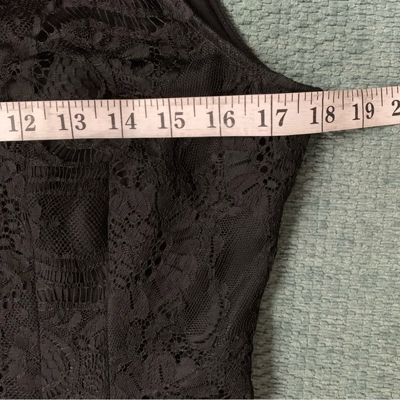 Goth Dark Academia Steampunk Pirate Black Lace Collared Sleeveless Waistcoat - Picture 12 of 15